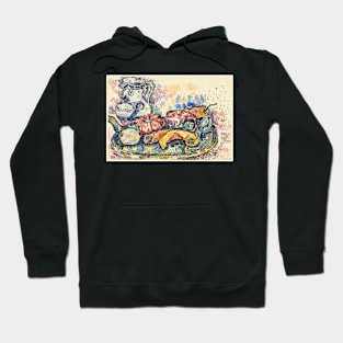 Still Life with Jug by Paul Signac Hoodie